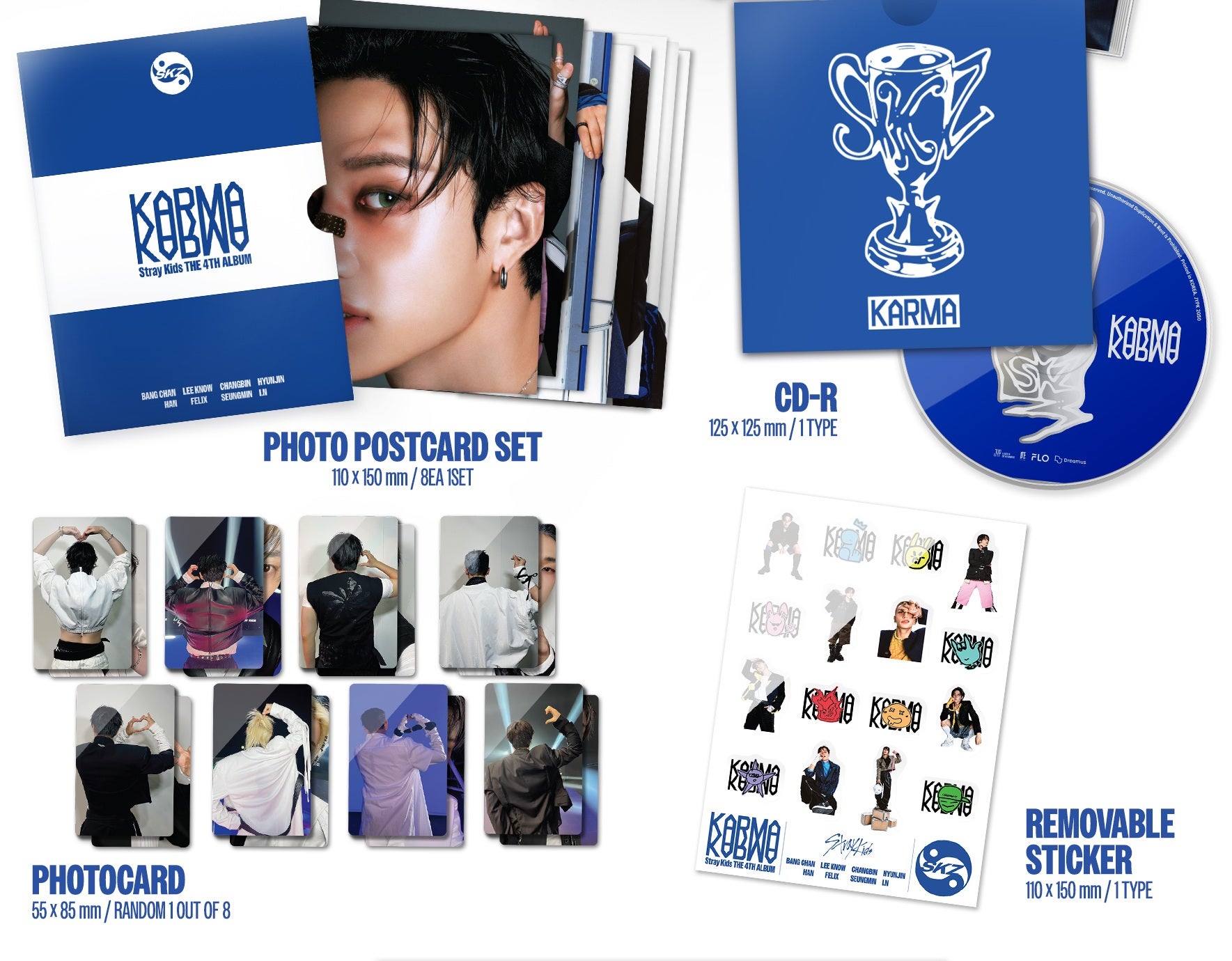[STRAY KIDS] KARMA - CEREMONY ver. OR HOORAY ver. | GANADA STORE