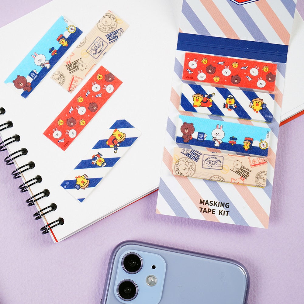 [LINE friends] Masking Tape Kit | GANADA STORE