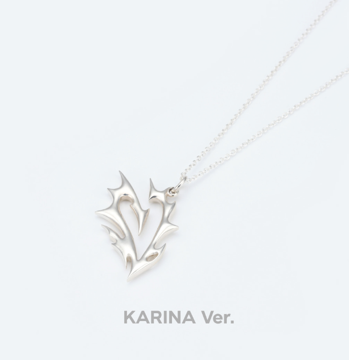 aespa] NECKLACE + PHOTOCARD SET - 'Armageddon: The Mystery Circle' POP-UP MD  | GANADA STORE