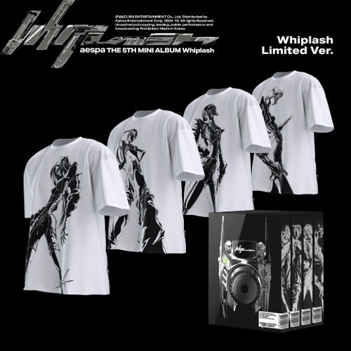 aespa] 5th Mini Album - Whiplash (Limited Edition T-Shirt Ver.) | GANADA  STORE